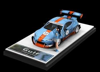 Amazon | 1/64 TM TIMEMICRO トヨタ 86 ガルフ gulf フィギュア付き